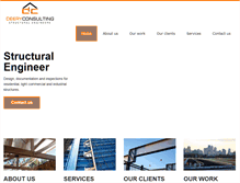 Tablet Screenshot of deeryconsulting.com